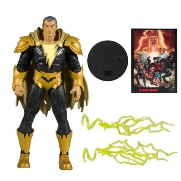 NEW! Black Adam Page Punchers 7" Figure / Black Adam Comic Book - Picture 11 of 13